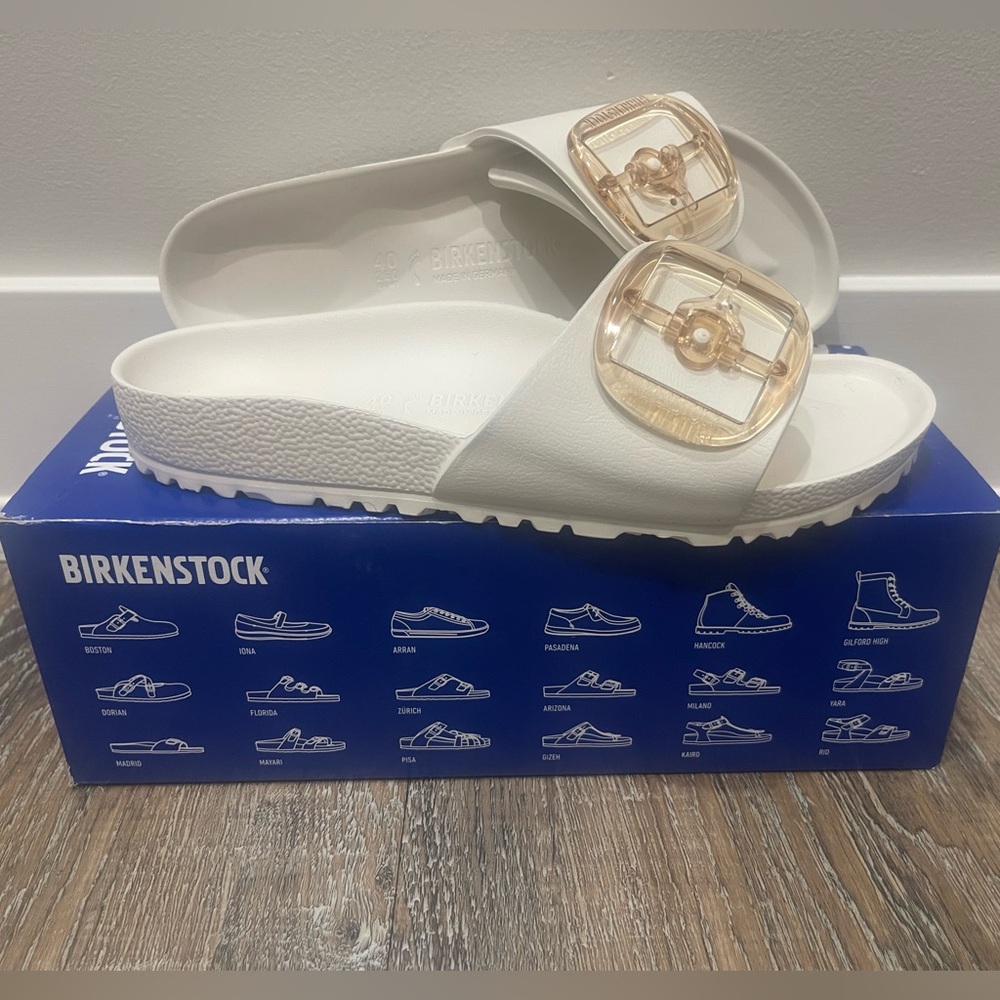 Birkenstock Madrid, Eva Eggshell, Size 9 / 40, Narrow, NEW in box! Great deal!! - Picture 2 of 5